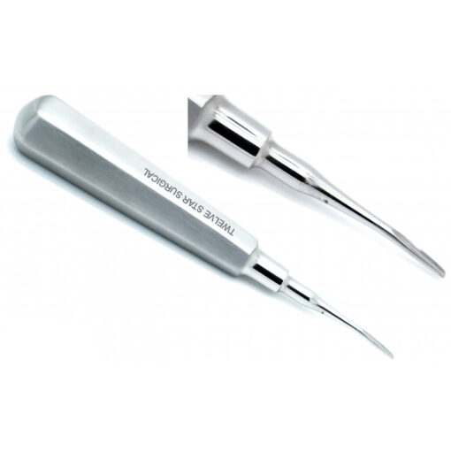 Curved Dental Elevator 2mm
